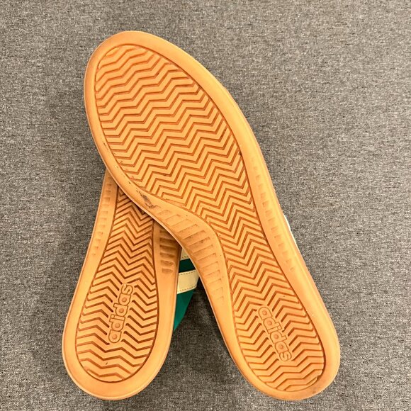 Men's Adidas Sneakers - Green & Cream Colorway - Size 12.5 - Picture 7 of 8